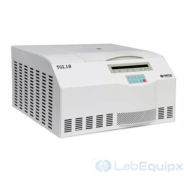TGL18 Tabletop 21000rpm High Speed large capacity Swing out rotor 4x800ml universal Refrigerated Centrifuge Adapters for 5/10/15/50ml tubes