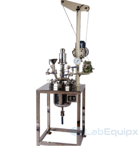 Continues Pilot Reactor with Bottom Drain Valve LECPRBDV