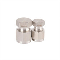 Double Ferrules Tube Union Caps