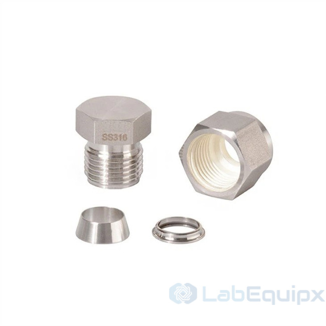 Double Ferrules Tube Union Caps