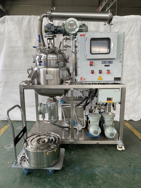 Intelligent Stainless Steel Distillation Reactor LEISSDR Intelligent Stainless Steel Distillation Reactor LEISSDR