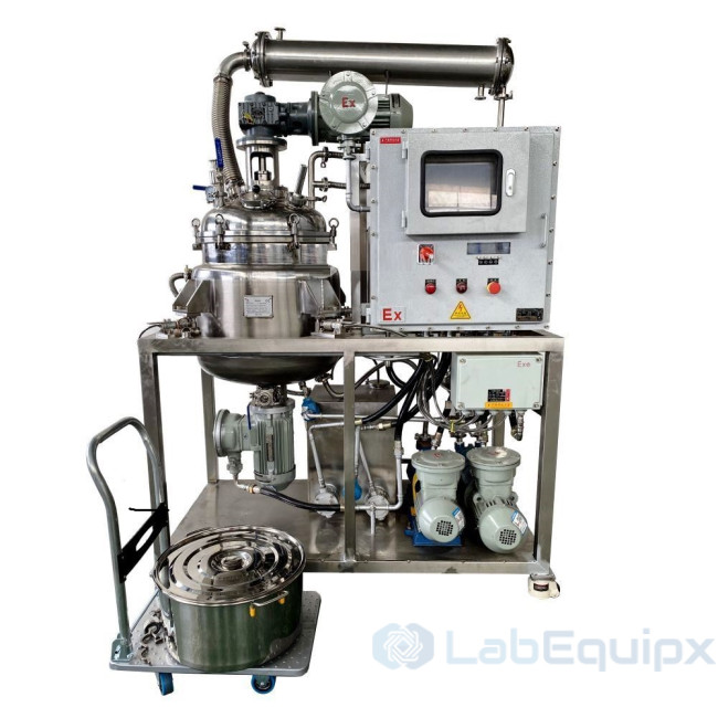 Intelligent Stainless Steel Distillation Reactor LEISSDR Intelligent Stainless Steel Distillation Reactor LEISSDR