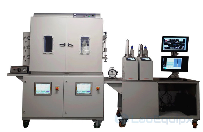 Steady state and unsteady state relative permeameter LERPS700