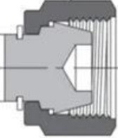 Double Ferrules Tube Union Plugs