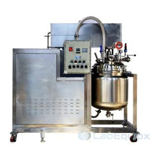 Stainless Steel Reactor with Vacuum, Heating & Reflux LESSRVHR Stainless Steel Reactor with Vacuum, Heating & Reflux LESSRVHR