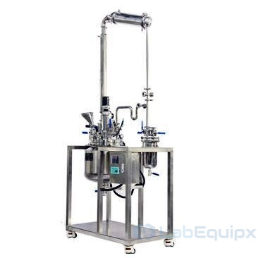 Stainless Steel Distillation Reactor with Reflux System SSDRRS Stainless Steel Distillation Reactor with Reflux System SSDRRS