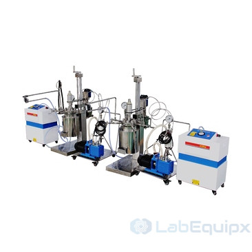 Lab Vaccum Reactor with Vacuum Pump & Compresser LELVRVPC