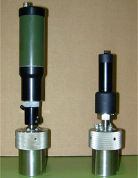 Magnetic stirrer with in line electric motor