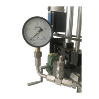 Lined Lab Pressure Reactor with Lifting Lowering functions LEPTFE
