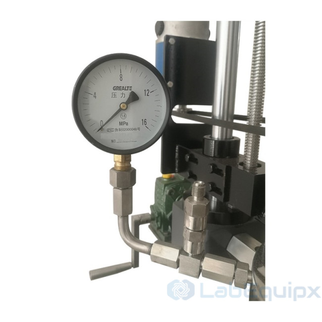 Lined Lab Pressure Reactor with Lifting Lowering functions LEPTFE