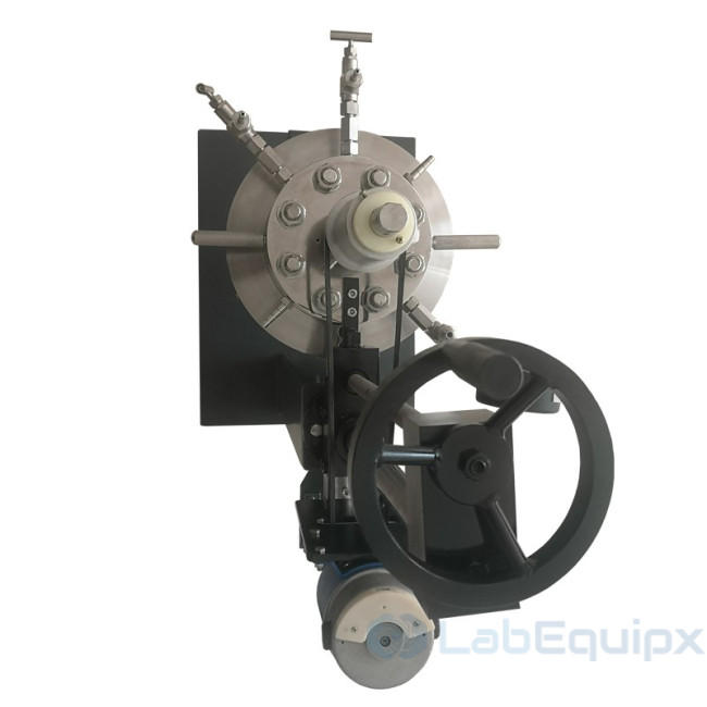 Lined Lab Pressure Reactor with Lifting Lowering functions LEPTFE