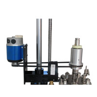 Lined Lab Pressure Reactor with Lifting Lowering functions LEPTFE